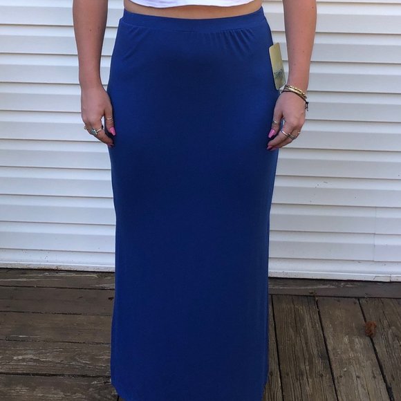 blue maxi dress - Picture 1 of 2